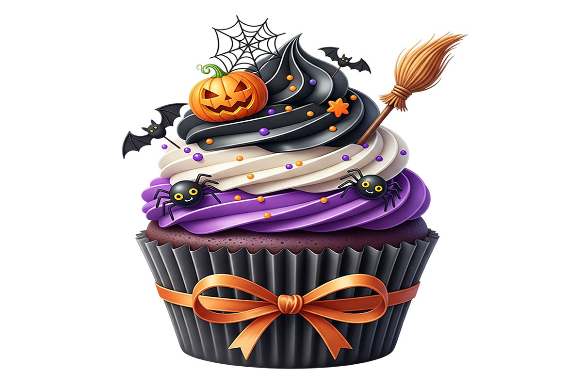 Cute  Halloween Sweets Clipart, an Object Graphic by Pixxel_Studio (Photo 2 of 6)