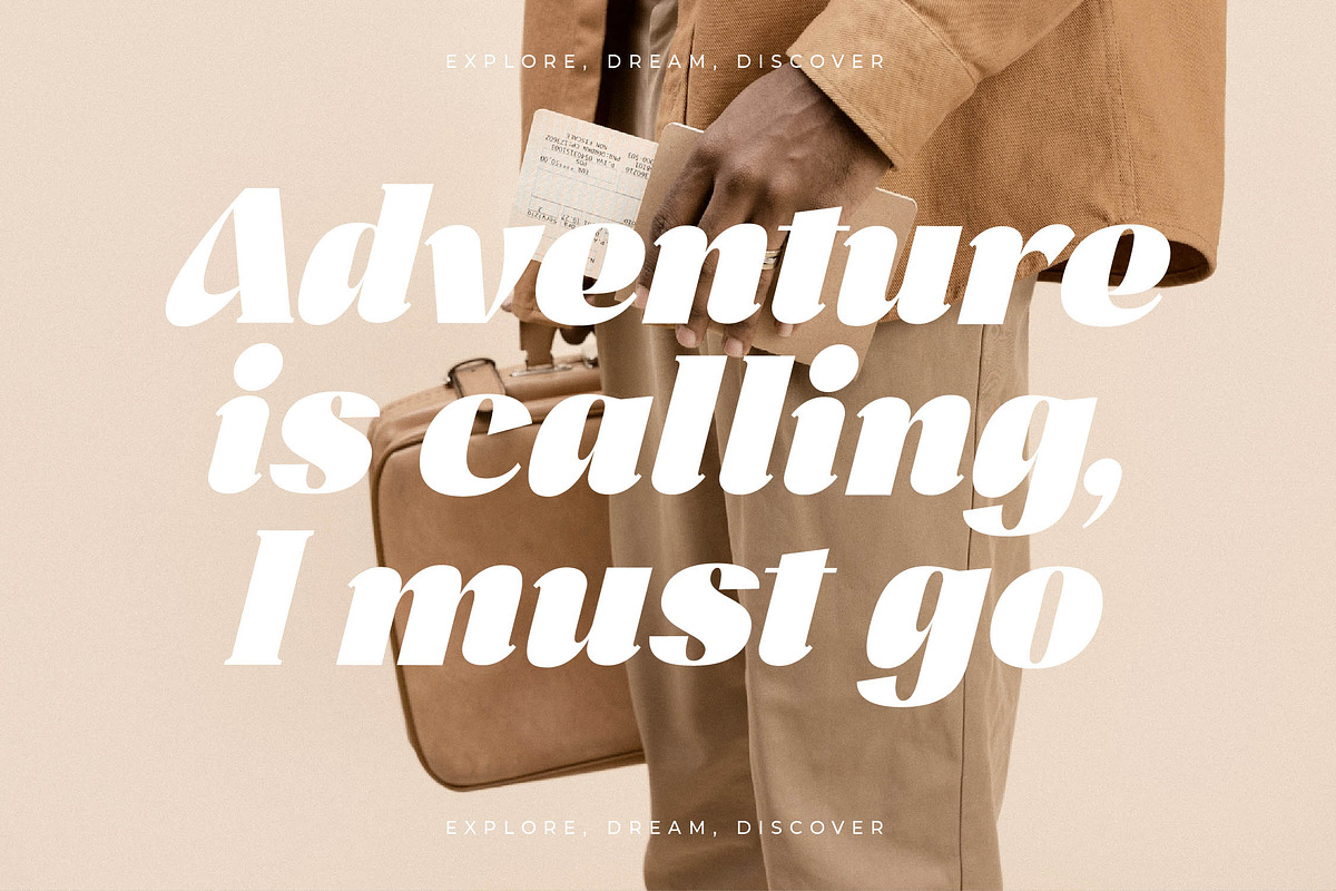 Misflen Radio Modern Bold Serif, a Serif Font by Letterena Studios (Photo 7 of 15)