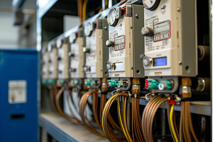 Industrial electrical control panel, an Industrial Photo by Ylivdesign
