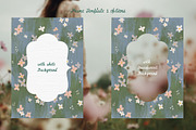 Hand-Painted Backgrounds & Frames, a Background Graphic by Essentially Nomadic (Thumbnail 12 of 16)