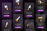 Construction Tools 3D Icon, an Object Graphic by Artnivora.Std (Thumbnail 3 of 4)