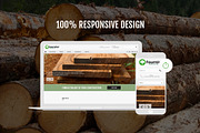 Timber Selling Company Template, a HTML Template by Zemez (Thumbnail 2 of 6)