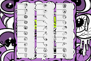 Eyeballs Cartoon Doodles Brush Pack, a Brush Add-On by Funno Co. (Thumbnail 3 of 5)