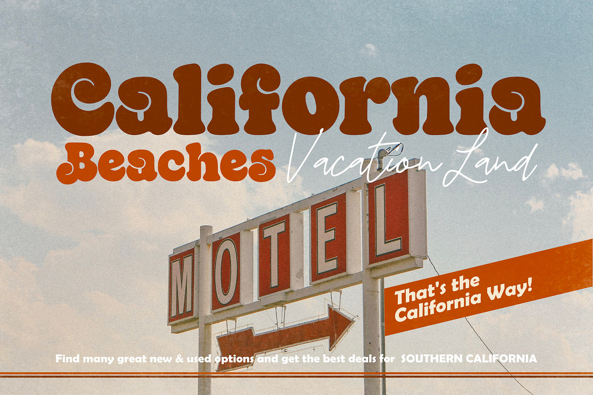 Chunky Beard - Retro Type, a Serif Font by ikiiko (Photo 4 of 7)