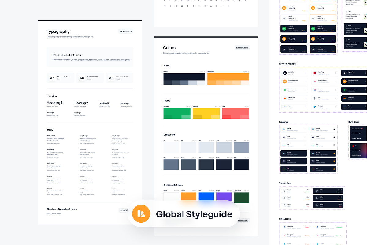 Shopline - eCommerce Marketplace App, an UI Kit Template by Unpixel Design (Photo 5 of 6)