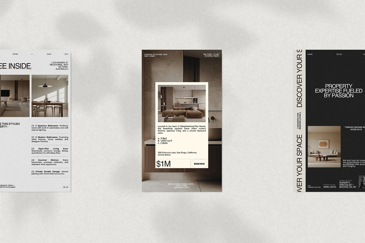 Real Estate Instagram Story Pack, a Social Media Template by Prapti Design (Photo 6 of 10)