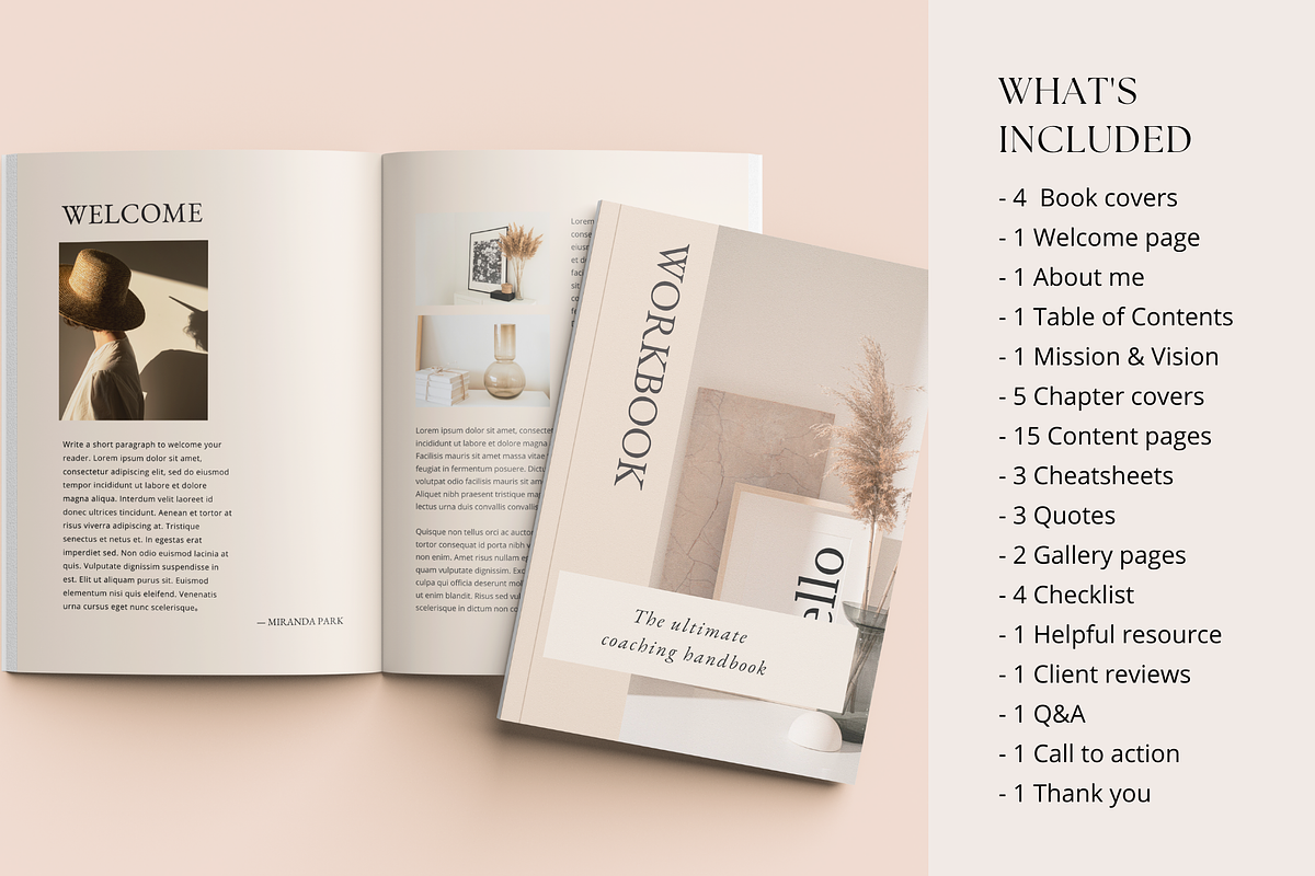 Ebook Workbook Handbook Template, a Magazine Template by ShopRShop (Photo 3 of 11)