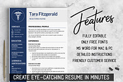 Nursing RESUME Template / MS Word, a Resume Template by LevelUpResume (Thumbnail 2 of 5)