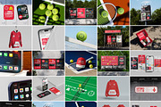 Tennis, Apparel & Sports Mockups, an Apparel Mockup by Vitora Mockup (Thumbnail 3 of 10)