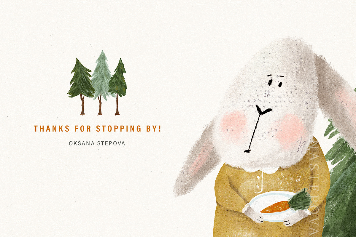 FOREST CAFE, an Animal Illustration by Oksana Stepova (Photo 16 of 16)