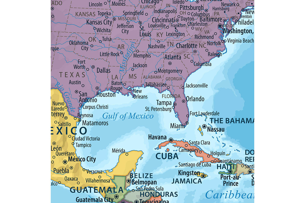 World Map - Highly Detailed Vector, a Graphic by PorcuPen Works (Photo 4 of 6)