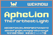 Phenomena font, a Font by weknow (Thumbnail 5 of 8)