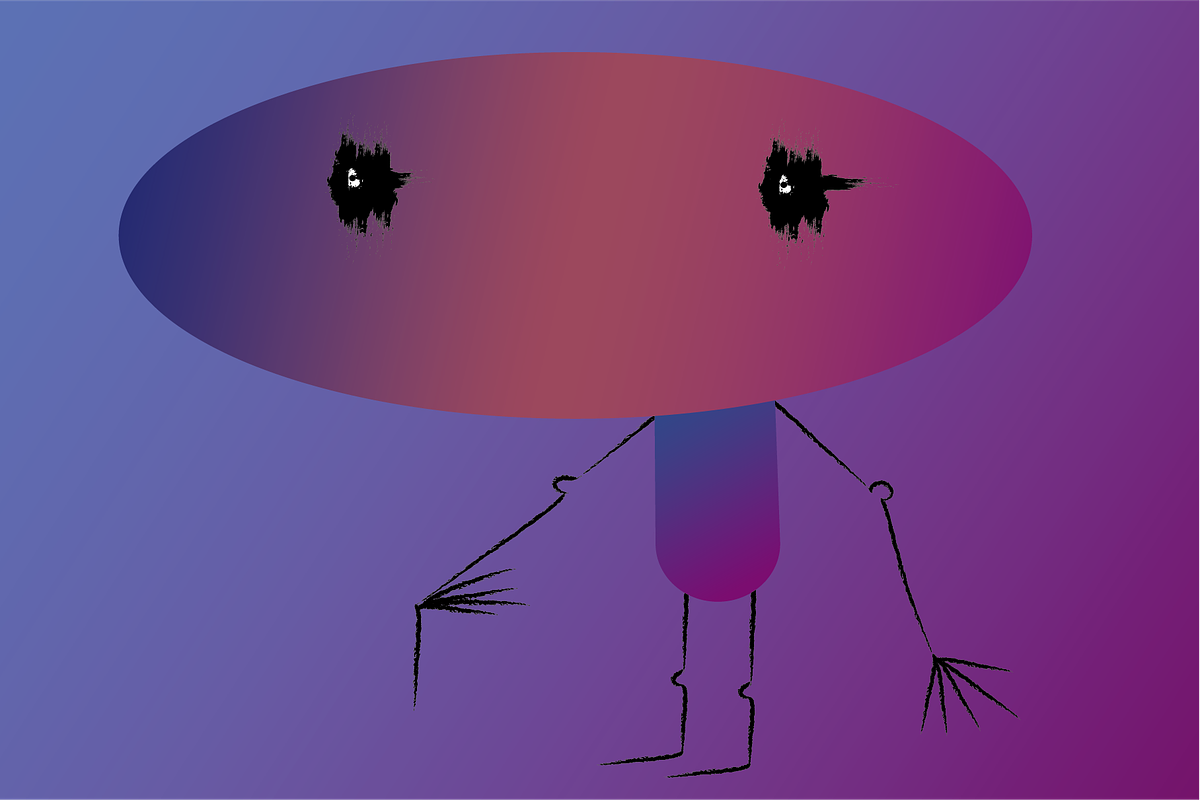 Characters with wild colors, an Education Illustration by Yapida (Photo 1 of 3)