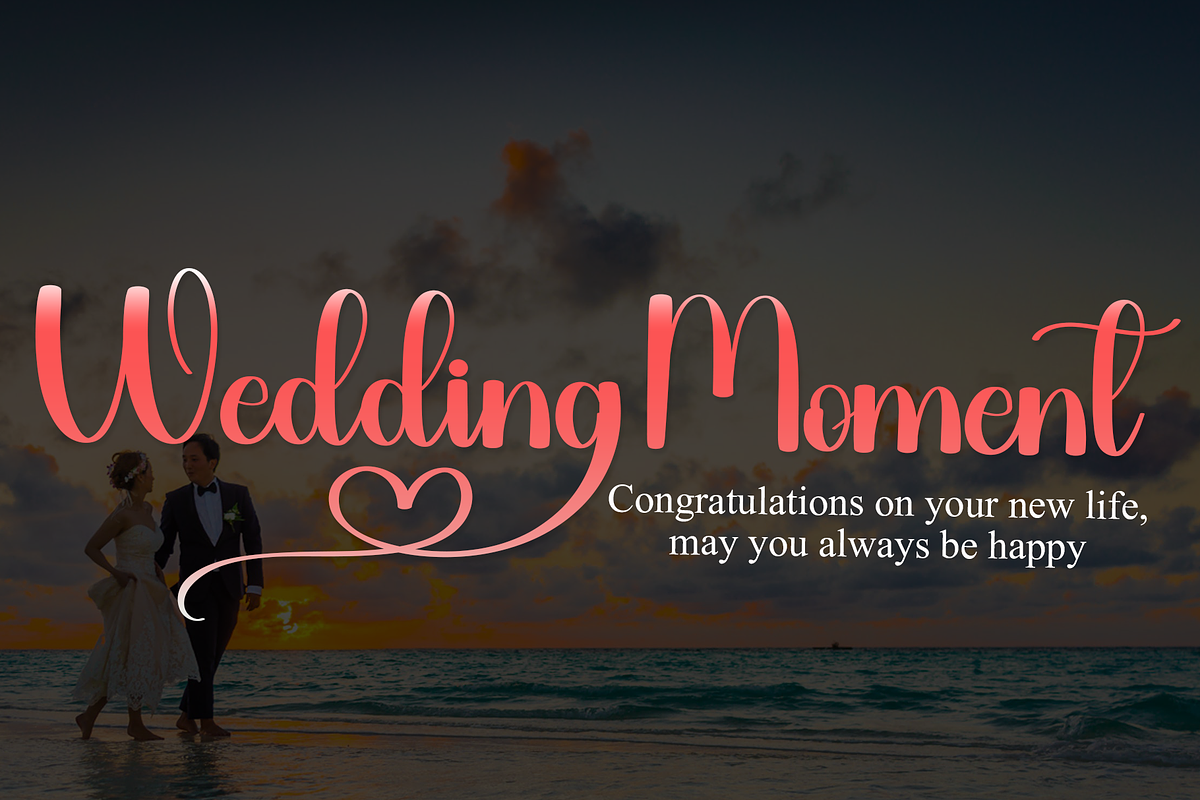 Wedding, a Handwritten Font by FreshTypeINK (Photo 3 of 7)