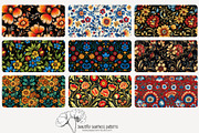 70 Khokhloma seamless pattern, a Pattern Graphic by Poppy Lane Studio (Thumbnail 4 of 10)