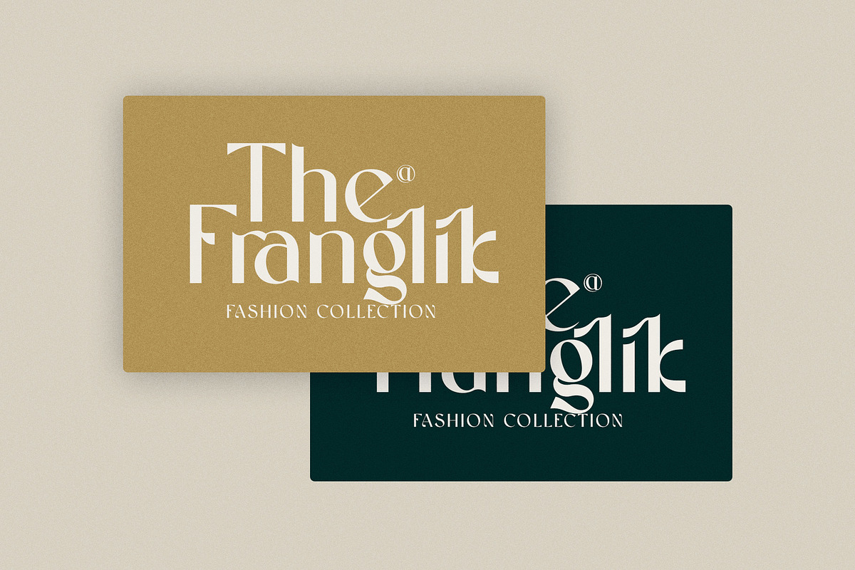 Riglom Elegant Sans Serif Font, a Sans Serif Font by Graphicxell (Photo 3 of 8)