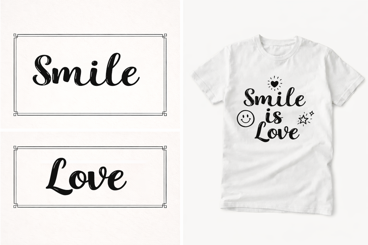 Buliga – Elegant Script Font, a Script Font by cocodesign (Photo 3 of 9)