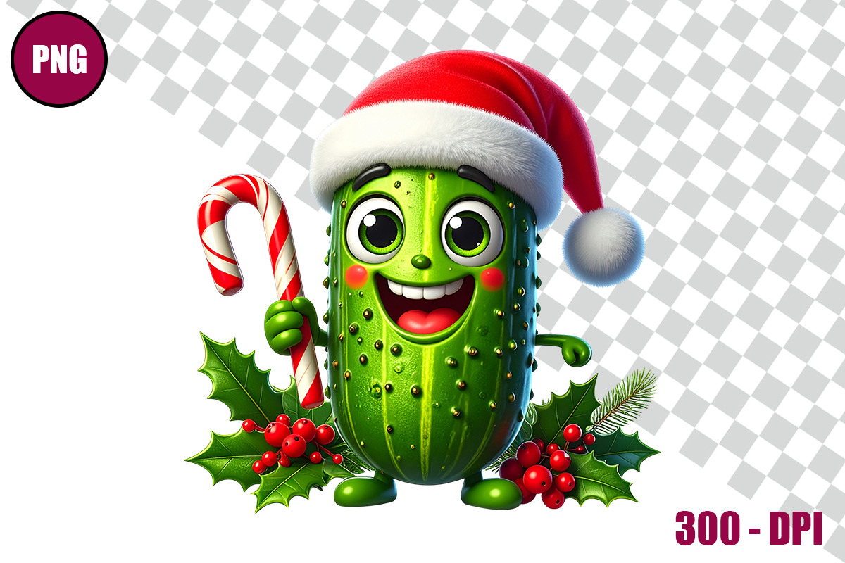 Christmas Pickles Clipart Bundle, a Decorative Illustration by taramija (Photo 12 of 26)