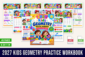 2027 Kids Geometry Practice
