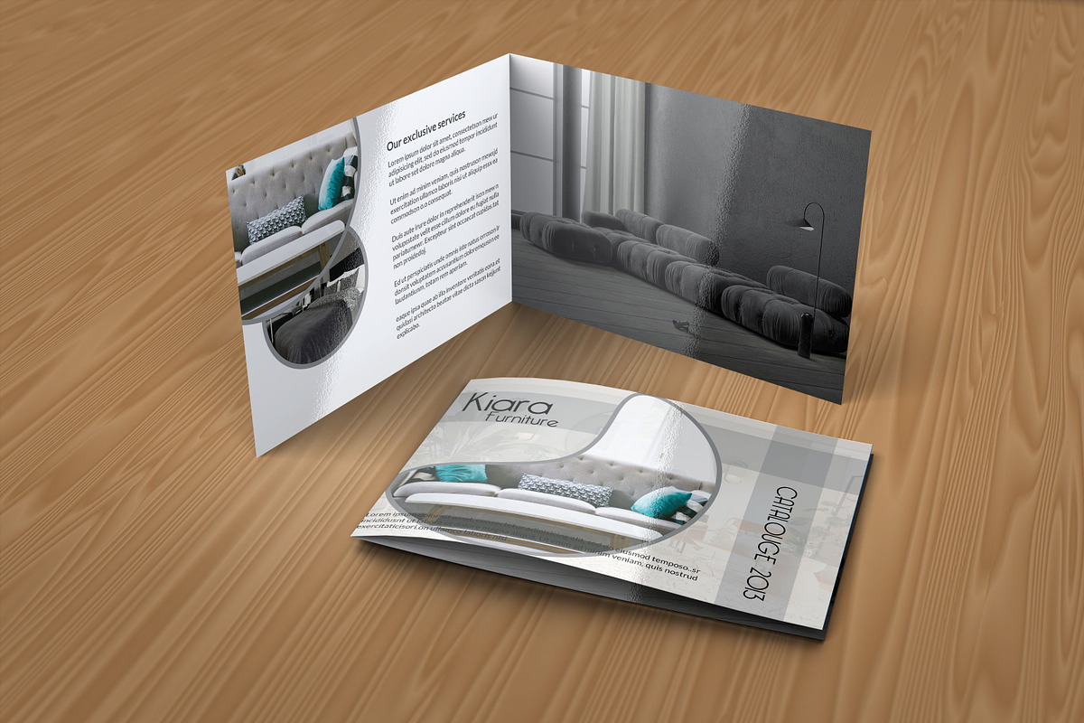 Interior Brochure Template, a Brochure Template by Template Shop (Photo 1 of 5)