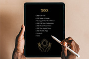 2025 Moon And Astrology Digital, a Stationery Template by Mustafiz (Thumbnail 2 of 7)