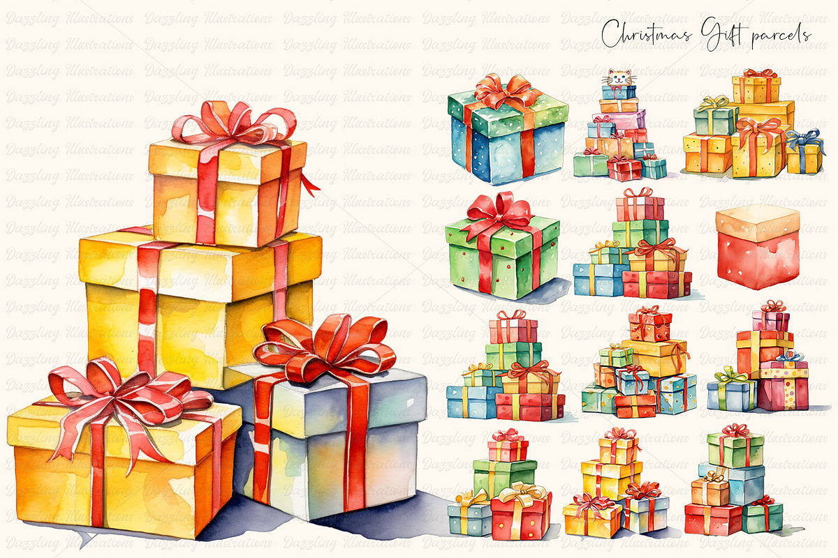 Christmas Animals: Penguins, a Seasonal Illustration by Dazzling Art Boutique (Photo 7 of 15)