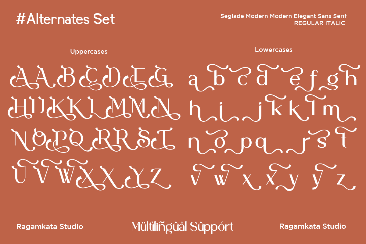 Seglade - Modern Elegant Font, a Sans Serif Font by RagamKata (Photo 11 of 11)
