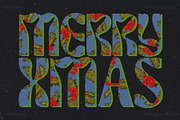 Retro Christmas Floral Set, an Illustration by angelainthefields (Thumbnail 3 of 7)