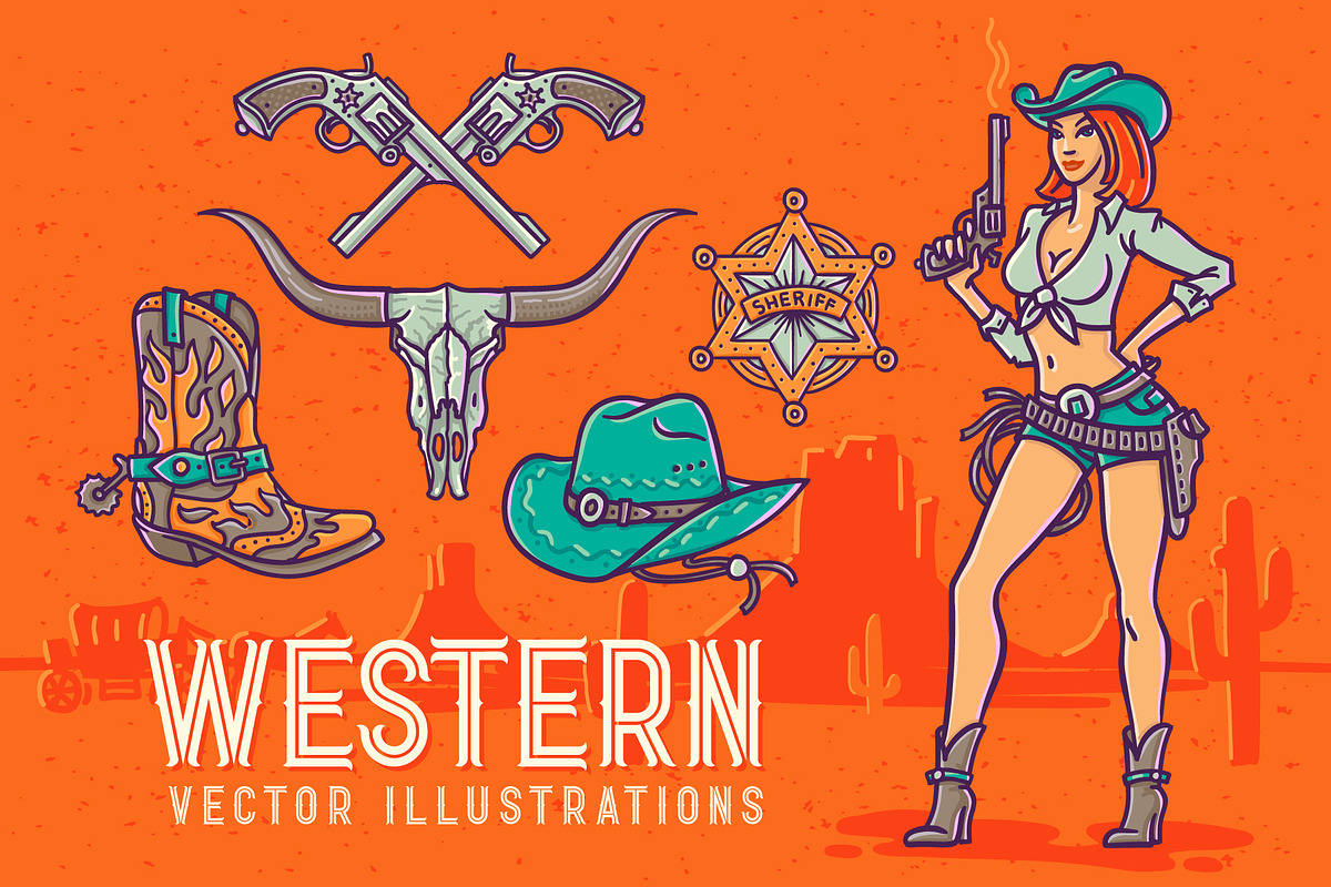 Western Shooter font with bonus preview 3