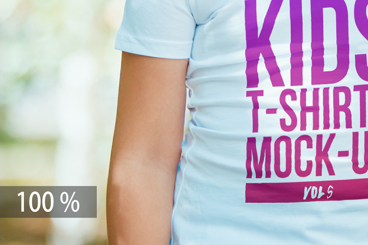 Kids T-Shirt Mock-Up Vol 5, a Shirt Mockup by Freeman Studio (Photo 4 of 17)