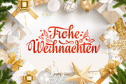 Frohe Weihnachten Deutschland svg, an Object Graphic by Zoya Miller (Thumbnail 2 of 7)