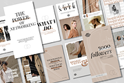 LUXE NOIR - Personal Branding Canva, a Social Media Template by Celine Studio (Thumbnail 6 of 7)
