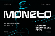 Moneto - Modern Technology, a Symbol Font by Masyafi Studio (Thumbnail 1 of 8)