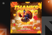 Thanksgiving Flyer Bundle – 8 PSD, a Flyer Template by Shajib Shikder (Thumbnail 3 of 9)
