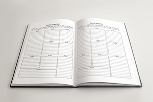 20 HandDrawn Printing Planner Layout