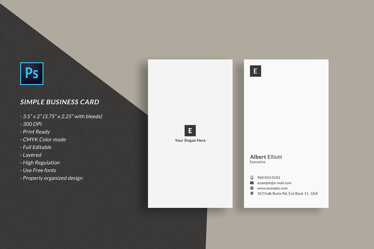 Business Card, a Business Card Template by Helal Shop (Photo 6 of 6)