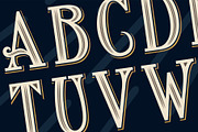 Radium & Krypton Display Alphabet, an Object Graphic by Mysterylab Designs (Thumbnail 2 of 2)