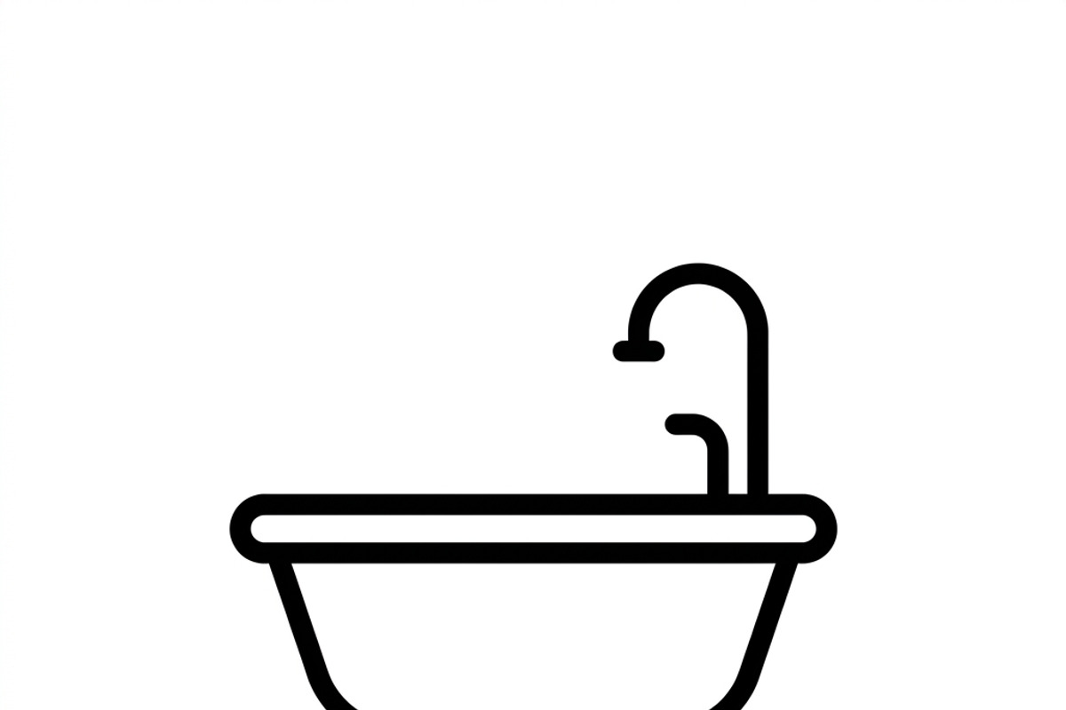 40 Bathroom Essentials Vector Icons, an Outline Icon by adenpinkstore (Photo 4 of 15)