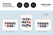 UKA Greeting Card Photoshop Mockups, a Product Mockup by Rocket & Indigo (Thumbnail 1 of 11)