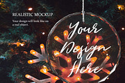 Glass Ornament Mockup Video, a Cups & Container Mockup by MockupsBox (Thumbnail 2 of 5)