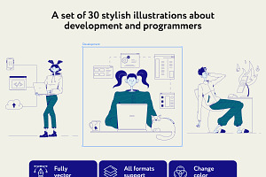 Dorsly Developers Illustrations