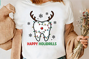Teeth Christmas Sweatshirt, Christma, an Illustration by CrexoraLab (Thumbnail 3 of 4)