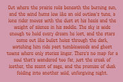 CACTUS BLOOM Slab Serif Western Font, a Slab Serif Font by Blush Font Co. (Thumbnail 3 of 3)