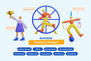 3D Empty State Character, a Characters & Person 3D Model by orenjidesign (Thumbnail 4 of 8)