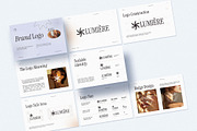 Lumière Branding Guidelines, a Branding & Logo Template by AndrewPixel (Thumbnail 6 of 14)