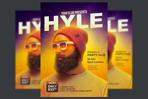 Dj concert Flyer