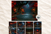 Harvest Ritual Horror RPG Backdrops, a Seasonal Illustration by ThatsDesignArt (Thumbnail 11 of 18)