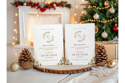 Christmas Invitation Mockup, a Mockup by MockupWizard (Thumbnail 4 of 5)