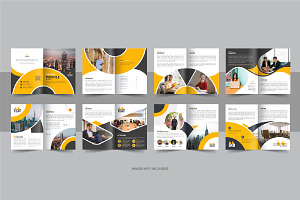 Company Profile Brochure Template, a Brochure Template by Pavel_design
