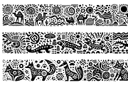 Vintage Animals and Fish Folk Art, an Illustration by devastd (Thumbnail 19 of 30)